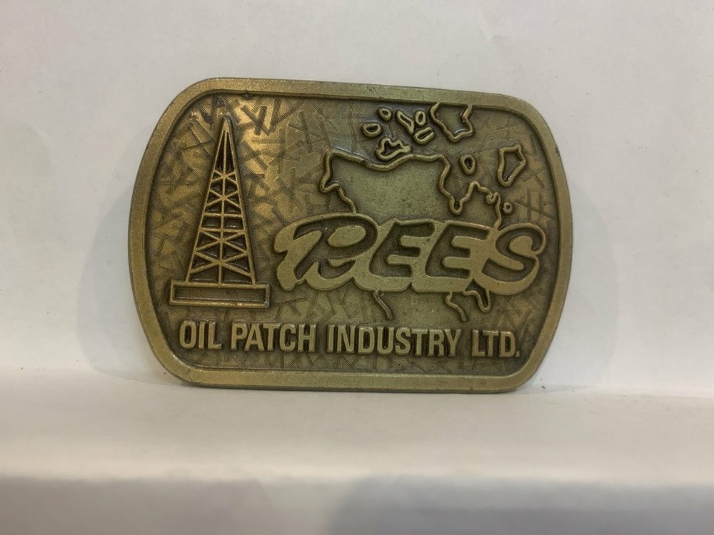 Rees Oil Patch Industry Ltd Belt Buckle AA