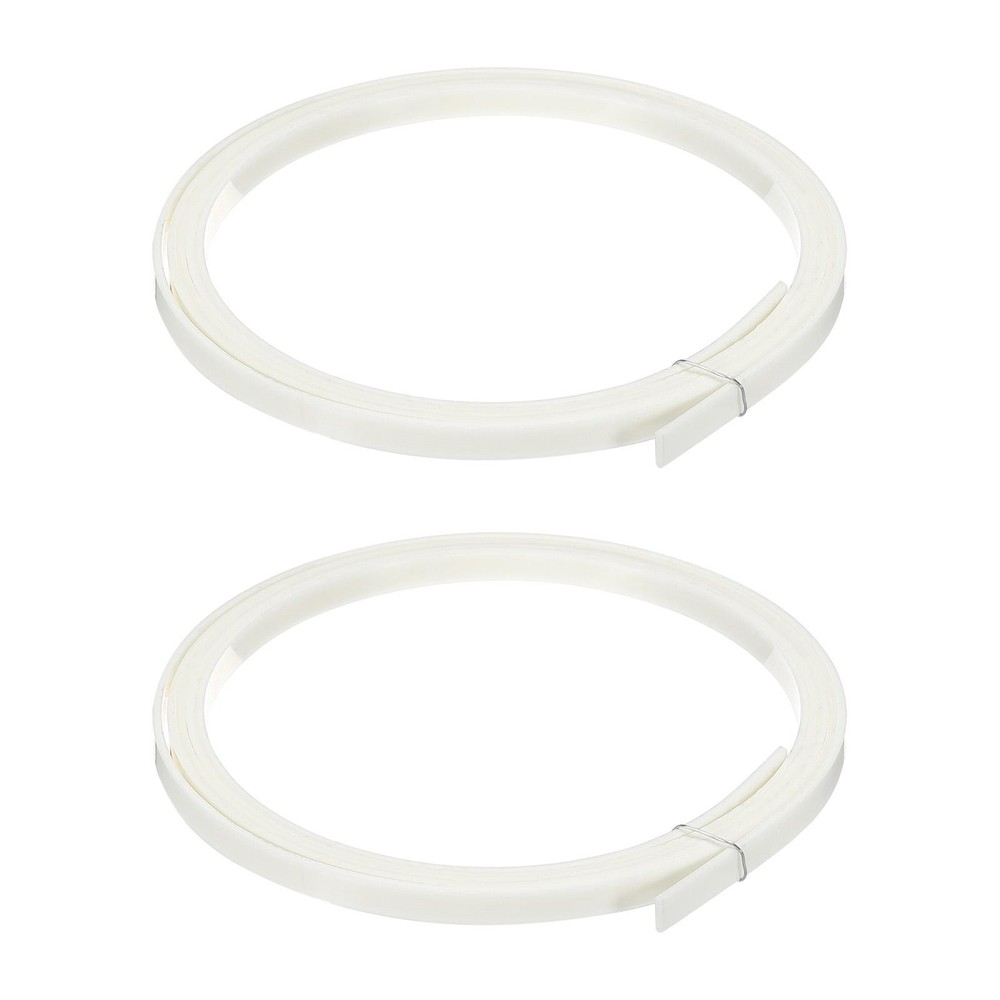 2pcs Plastic Binding Purfling Strip Guitar Binding Edge Trim