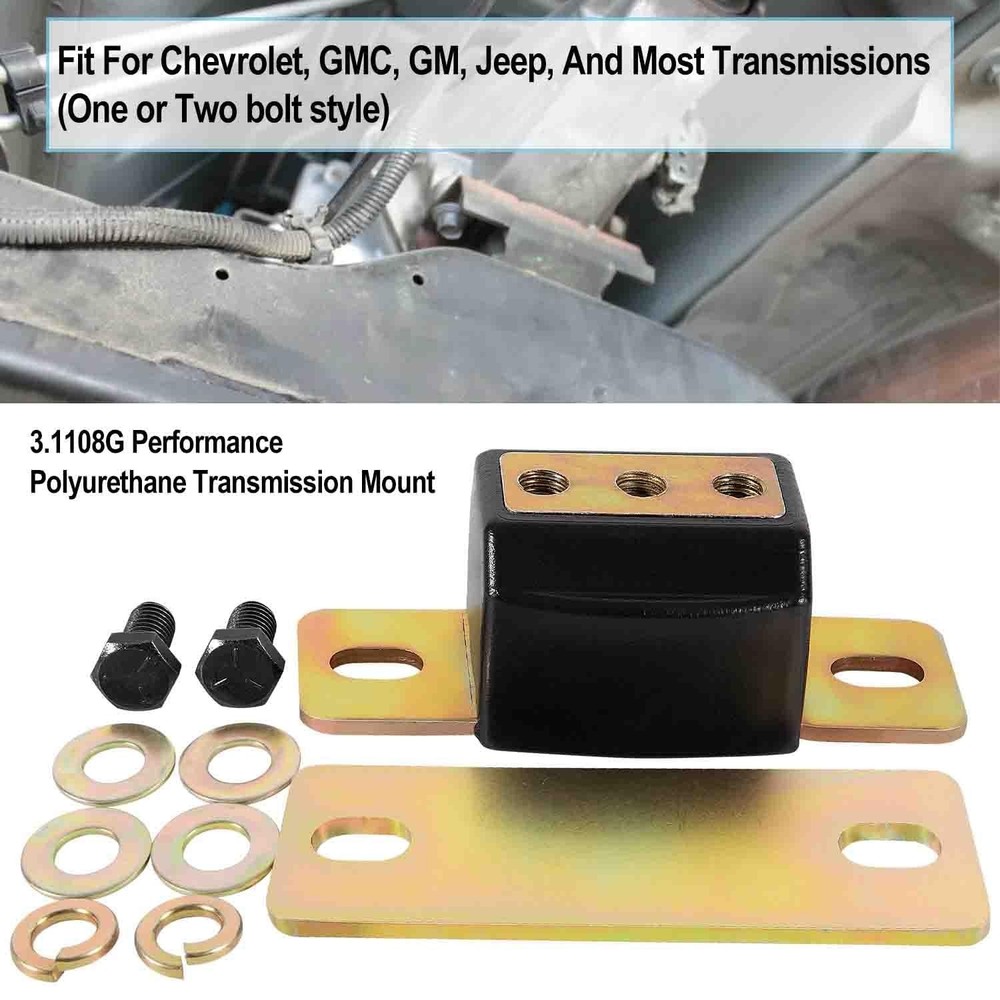 3.1108G General Transmission Mount Performance Polyurethane Mounts Bracket Se...