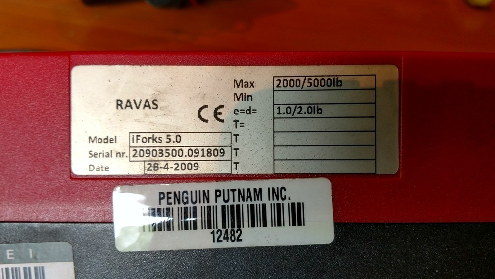 Ravas iforks 5.0 2000/5000lb controller & mount & cable