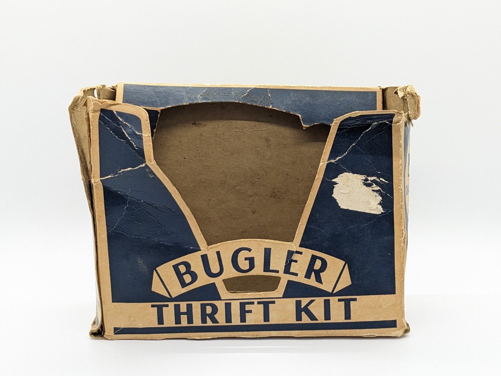VTG Bugler Thrift Kit Cigarette Tabacoo Rolling Machine Box Papers