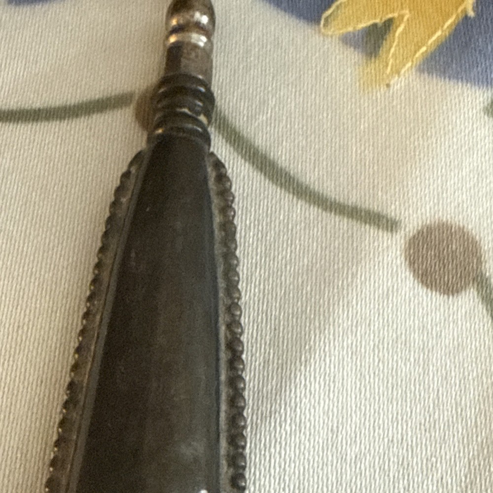 Vintage 6.75” Sterling Button Hook