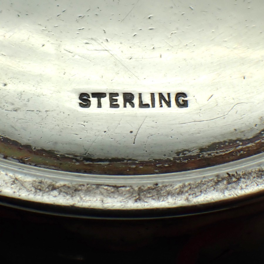 Antique Cup Dolphin Handle Sterling Silver Gorham 1895 Inscribed