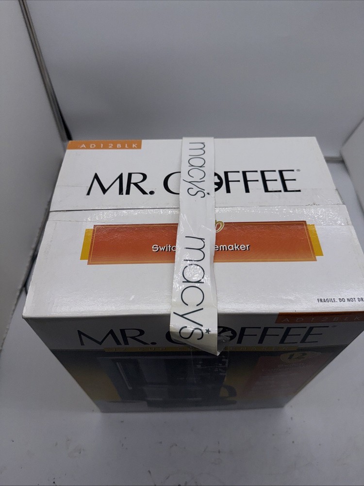 Mr. Coffee 12 Cup Coffee Maker Black