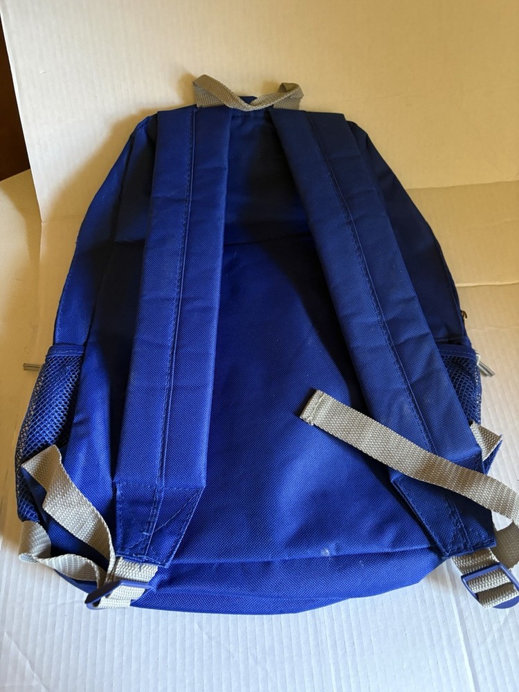 Hightrails Equipment blue backpack with front bungee cord 100%poly