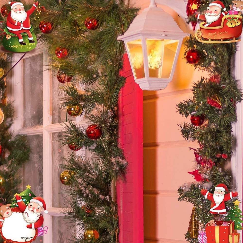 LED Flame Effect Light Flame Lamp 4 Mode USB Rechargeable Fire Light Lantern