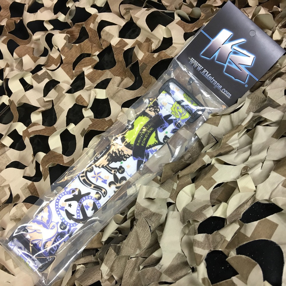 NEW KM Paintball Universal Mask Goggle Strap - 09 Dove Lime