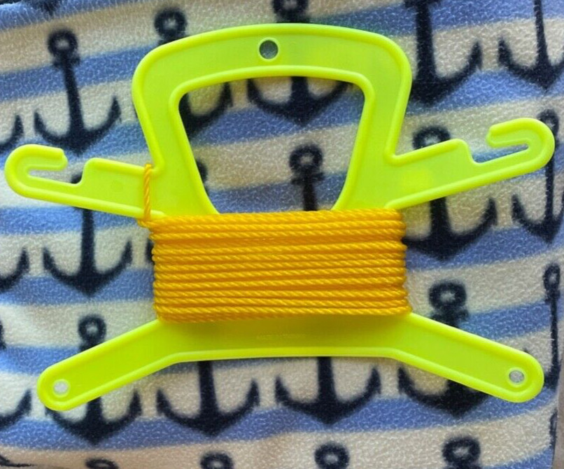 Dive Float Line Holder AND Line 75ft.