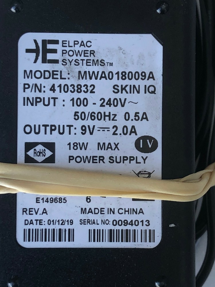 Elpac Power Systems MWA018009A Power Supply