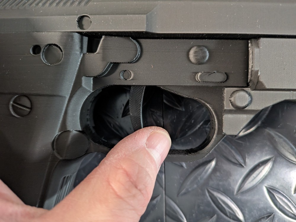 Robocop Auto 9 Replica – 3D Printed – 9mm Robocop – DIY Unpainted - Realistic