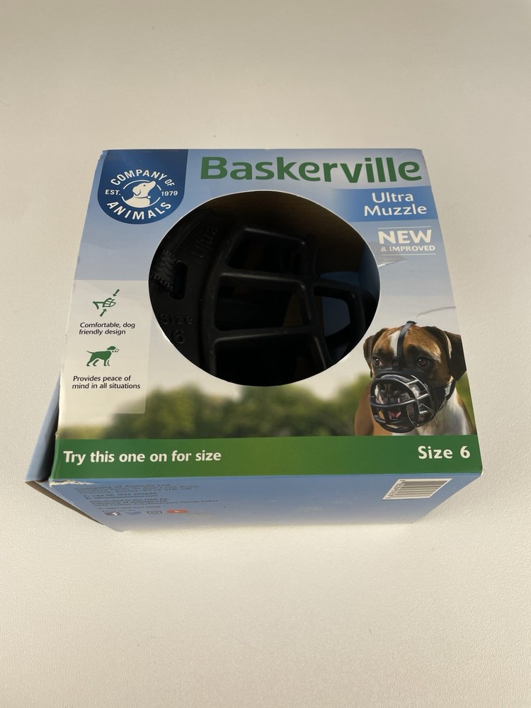 New Baskerville Ultra Basket Muzzle Size 6