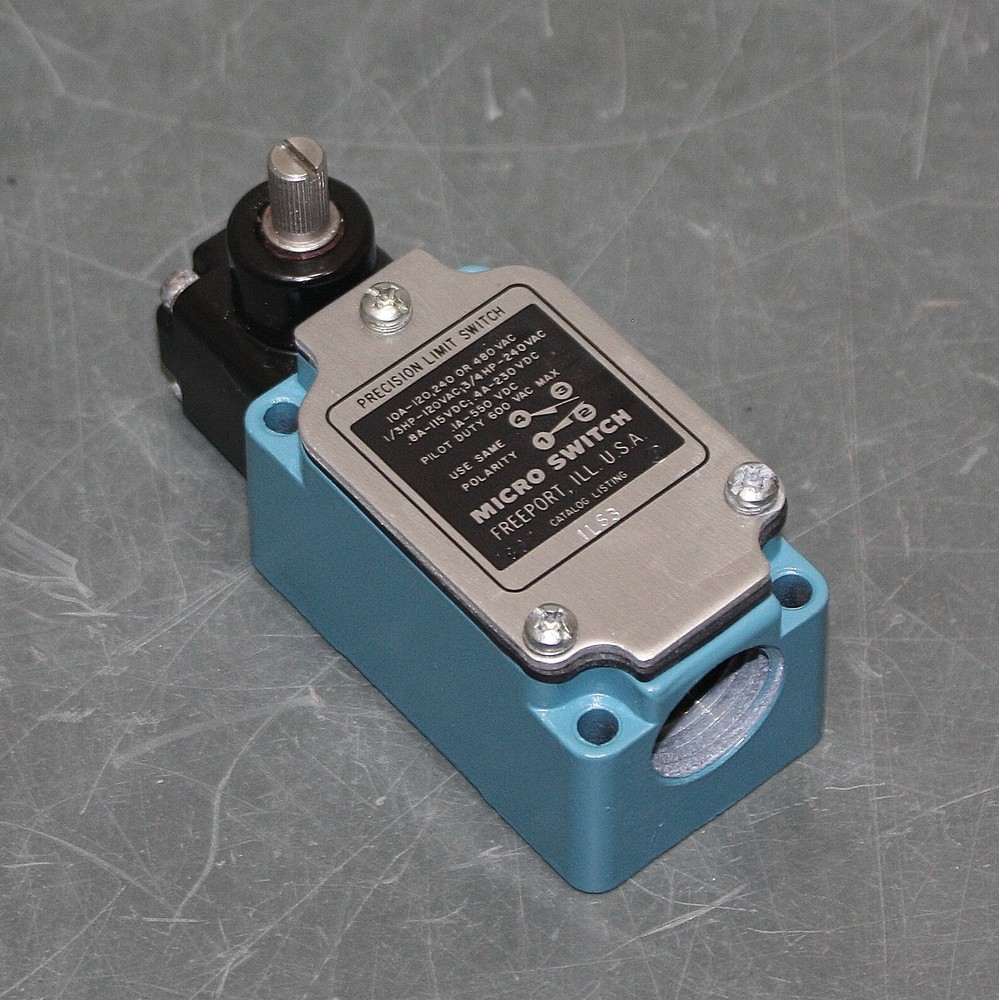 PARTIAL - Honeywell Micro Switch Rotary Limit Switch ILS3, 10A @ 480V AC