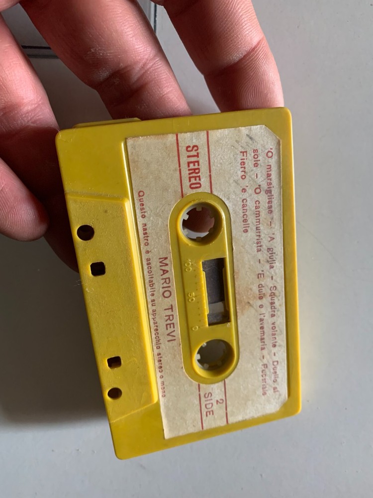 MARIO TREVI MUSIC CASSETTE