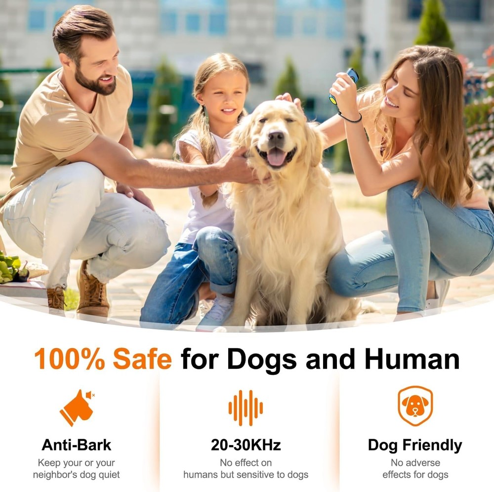 Ultrasonic Dog Bark Deterrent & Training Tool