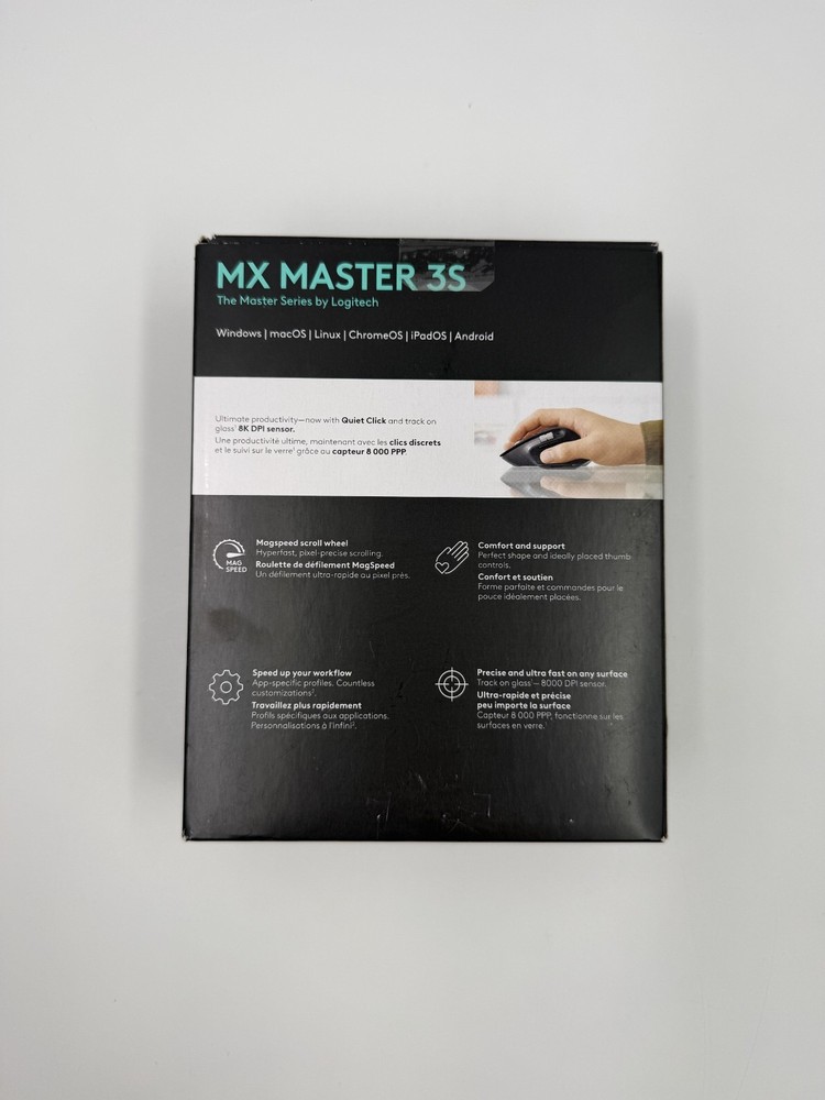 Logitech MX Master 3S Wireless Mouse *NEW*