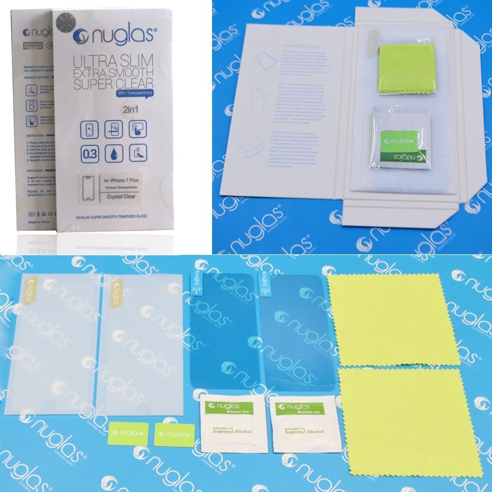 Brand New 2 pack iPhone X 10 Screen Protector Tempered Glass Screen Protector