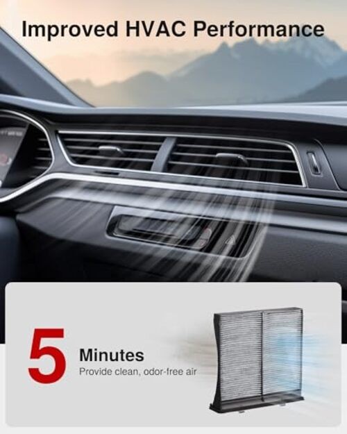 Cabin Air Filter with Activated Carbon, Replacement for CP930, CAF930S
