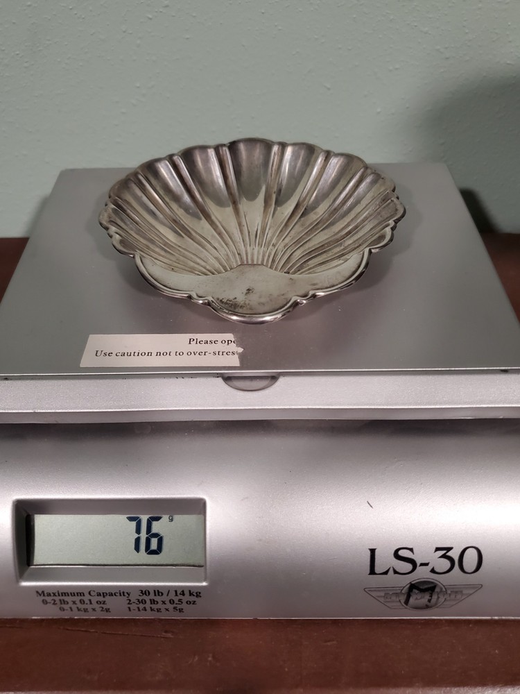 Gorham Sterling Shell Dish 445
