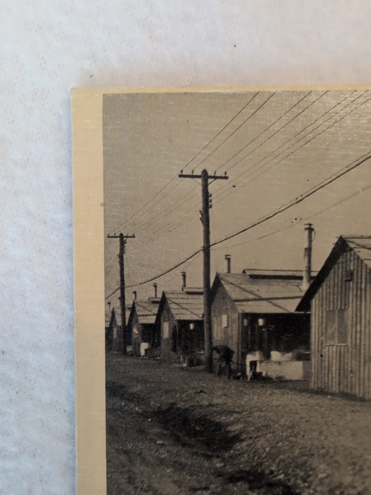 Camp Mac Arthur Waco Texas RPPC Postcard Mess Halls