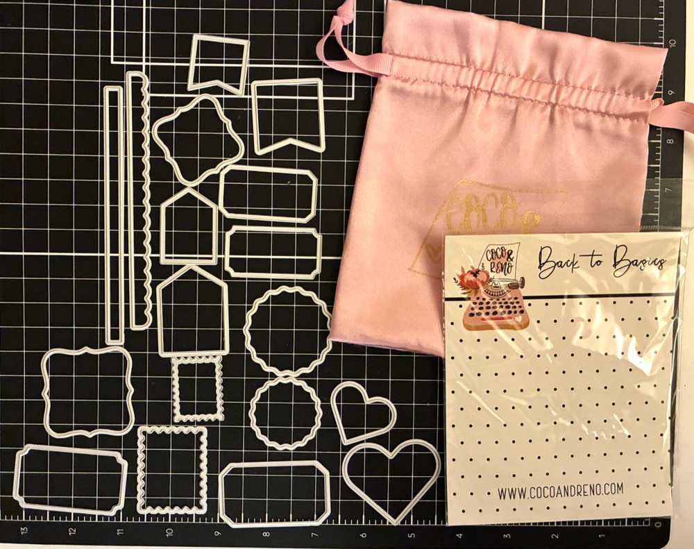 Coco & Reno Cutting Dies BACK TO BASICS or BASIC NESTING Die Sets