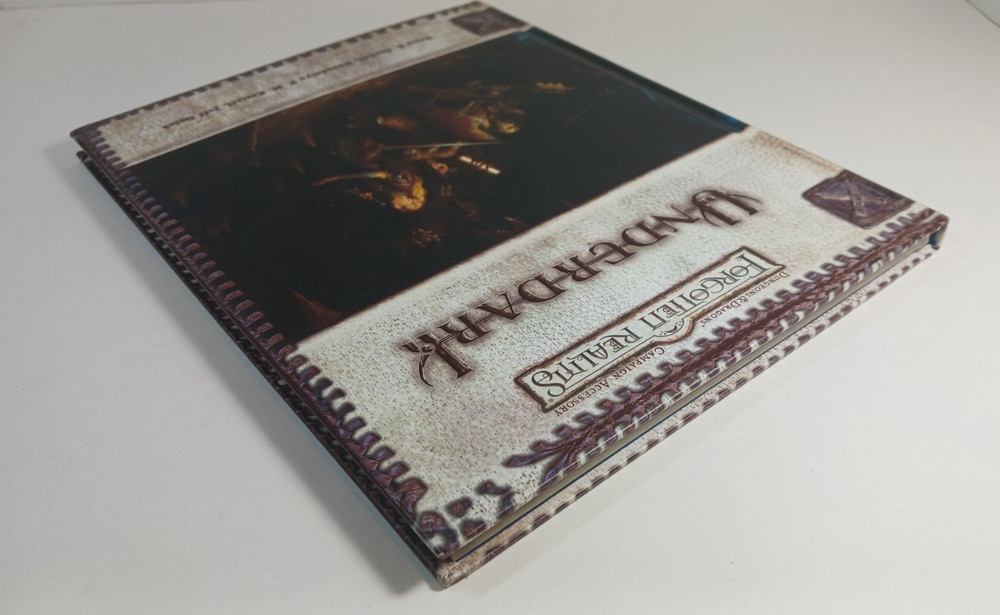 Forgotten Realms UNDERDARK Dungeons & Dragons Campaign Accessory HC EUC 2003
