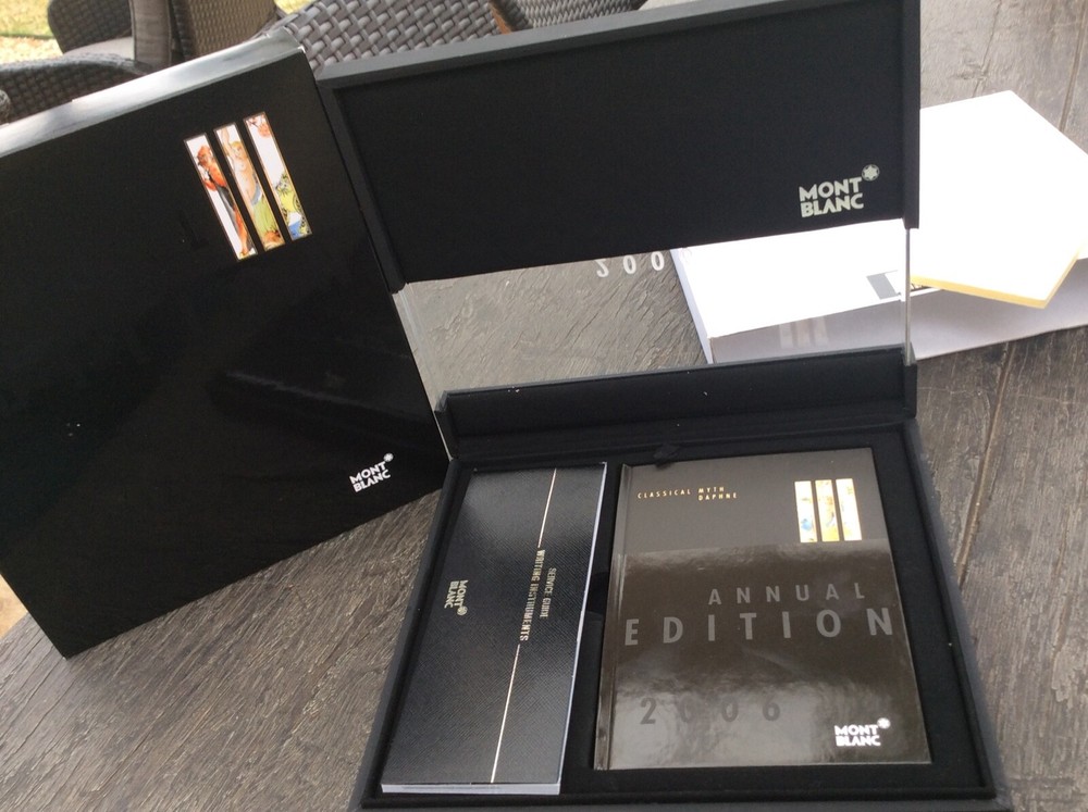 Montblanc Box Annual Edition Classical Myth Daphne Box full set NO PEN