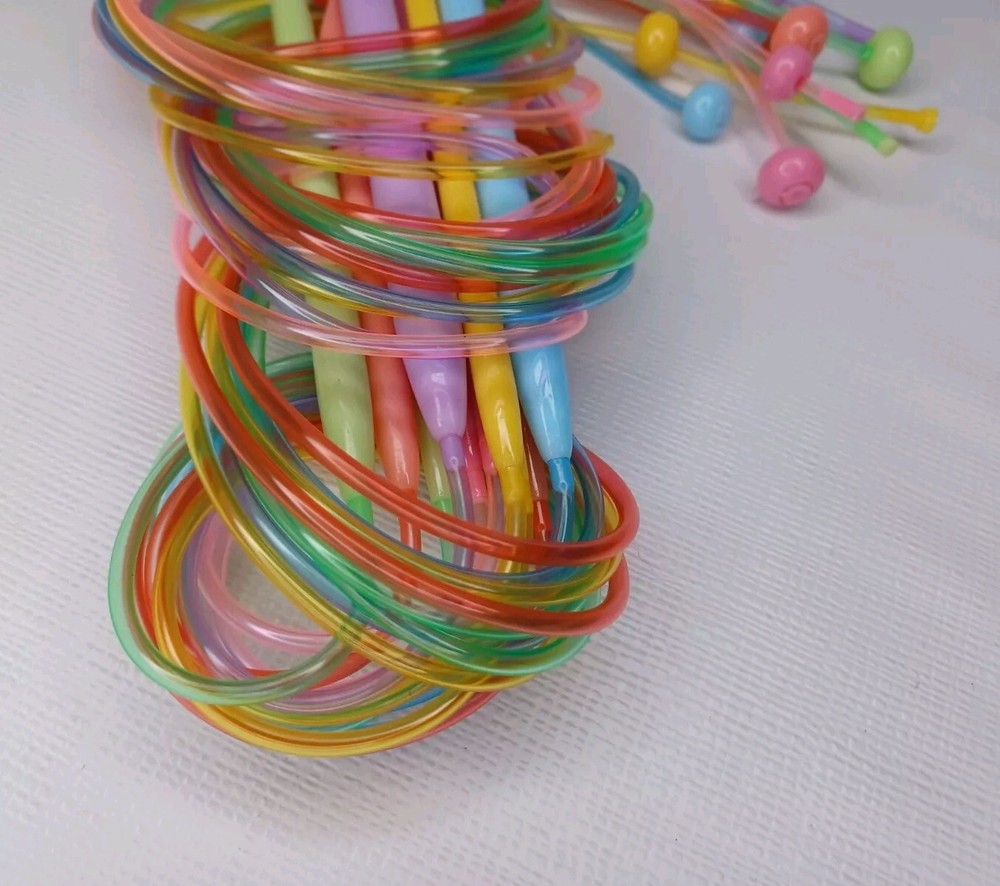 Beginner Circular Knitting Needle Set Plastic Needles