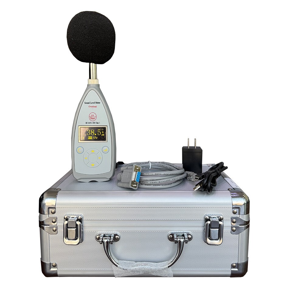 Type 1 Sound Level Meter Noise Meter with Integrating Function 8000 Groups Data