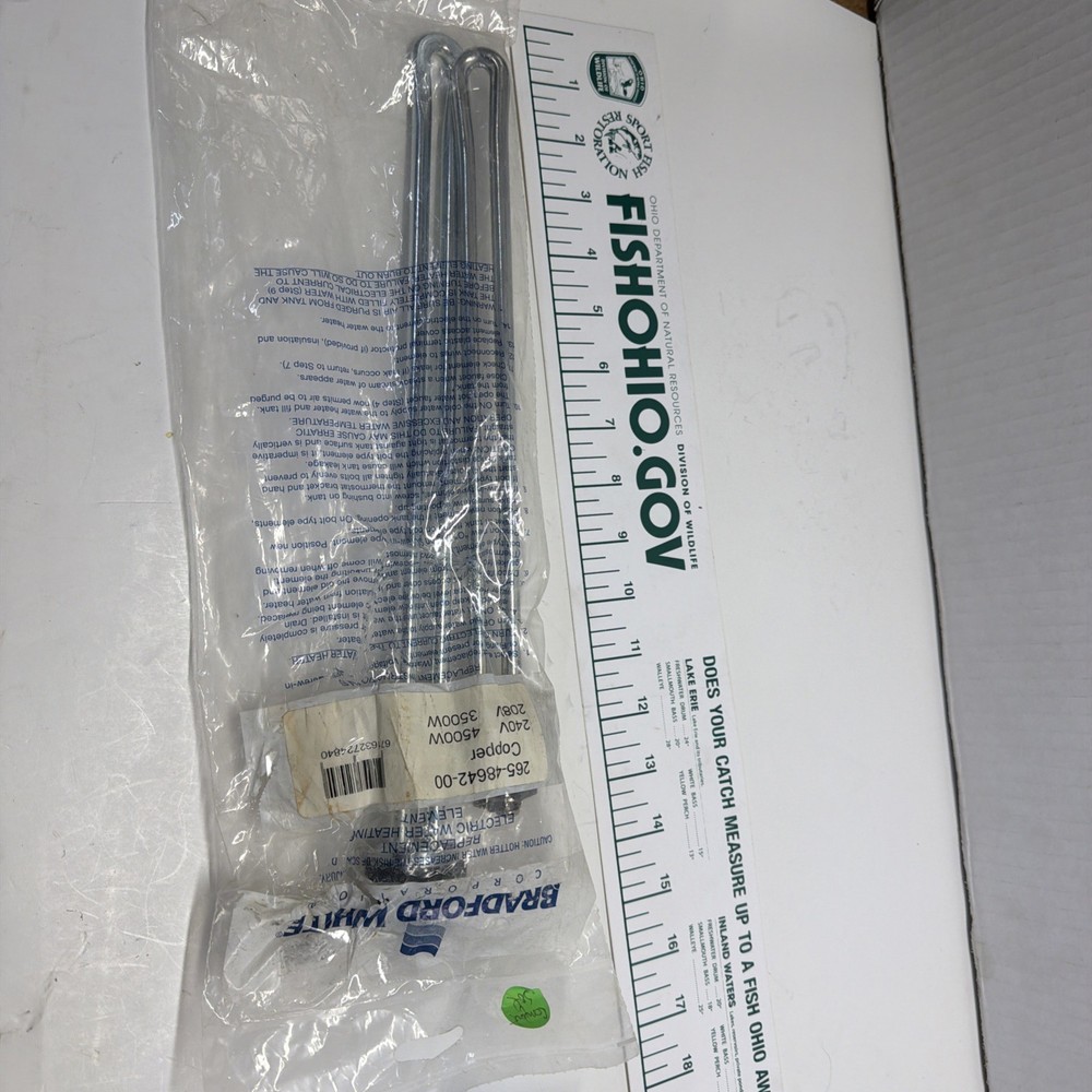 BRADFORD WHITE 265-48642-00 WATER HEATER ELEMENT