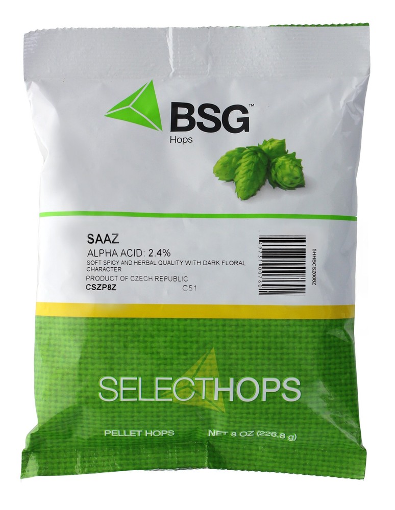 Saaz (CZ) Hop Pellets 8 oz