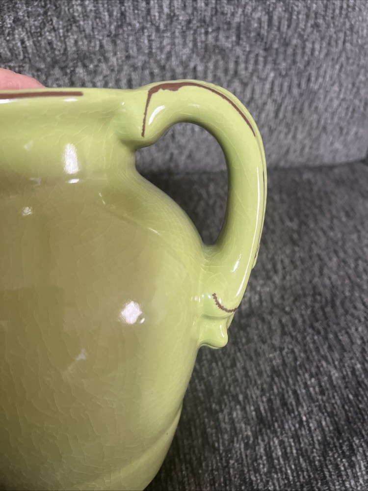 Ceramic Pitcher Green EUC! (G5)