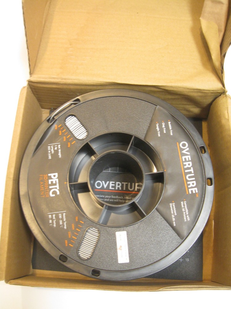 Overture PETG 3D Printer Filament