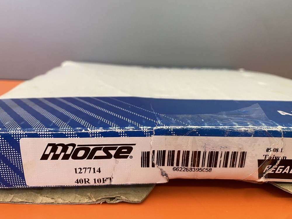 Morse Chain Roller Riveted 1/2” 40R 10Ft 127714