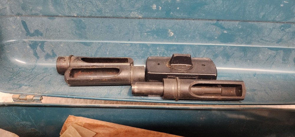 Boston Pneumatic Rivet Puller & Accessories Lot With Box