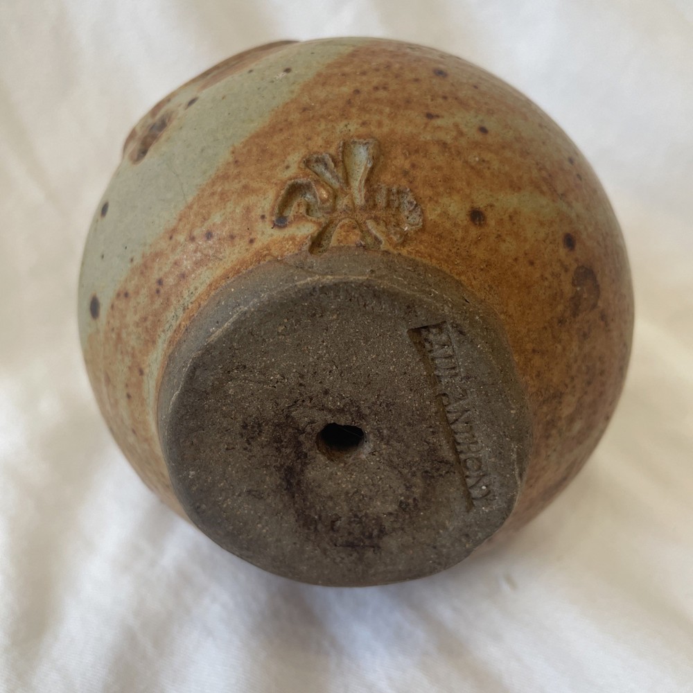 Hanging Stoneware Chickadee House