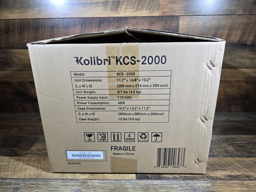 Kolibri KCS-2000 Coin Sorter