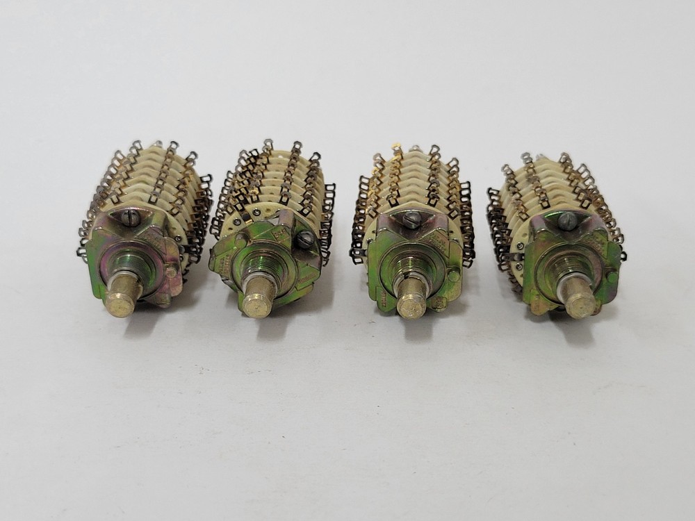 4X Unidex 6  pole 8 position  rotary switch - please read description