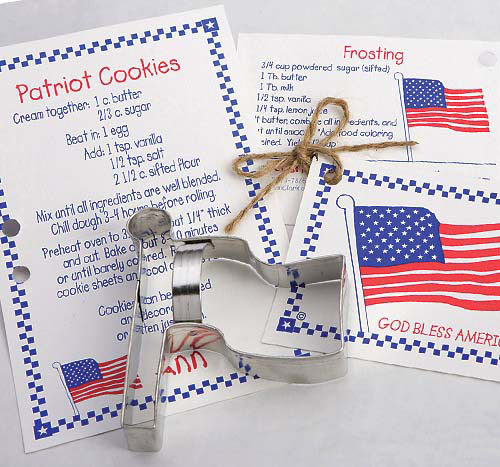 FLAG COOKIE CUTTER~~ BY ANN CLARK