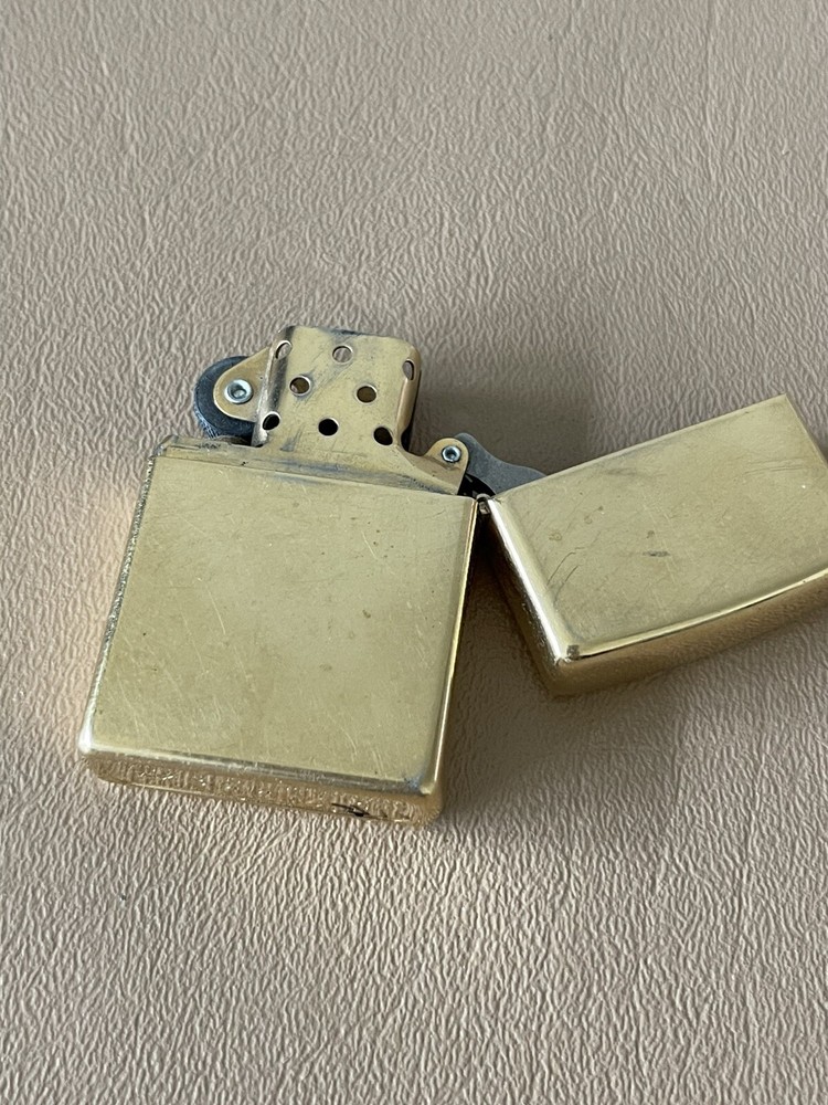 1997 Etched Zippo Lighter No Monogram