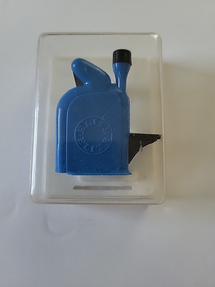 Vintage Blue Elite Automatic Needle Threader Sewing Threading Italy