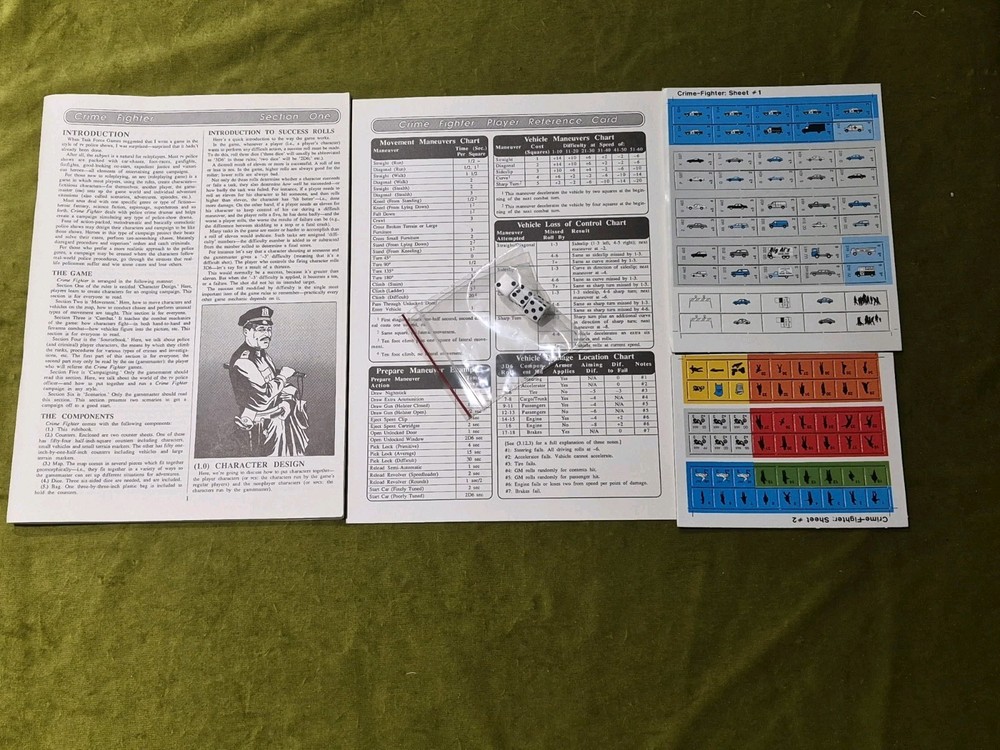 Crime Fighter - Task Force Games RPG