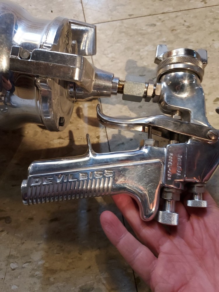 Pneumatic Paint Sprayer By Devilbliss, New, Model JGA