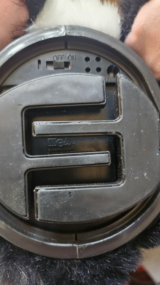 Koby Bear Interactive Electronic Toy Black Tested Working 1999 MGA