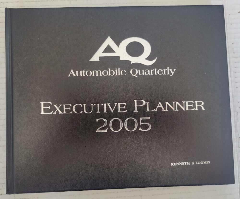 Automobile Quarterly 2005 Executive Planner