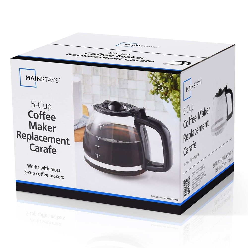 Mainstays 5 Cup Replacement Carafe