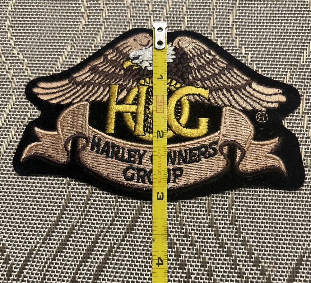 2X VTG NOS HOG Harley Davidson Patch Owners Group Badge Eagle