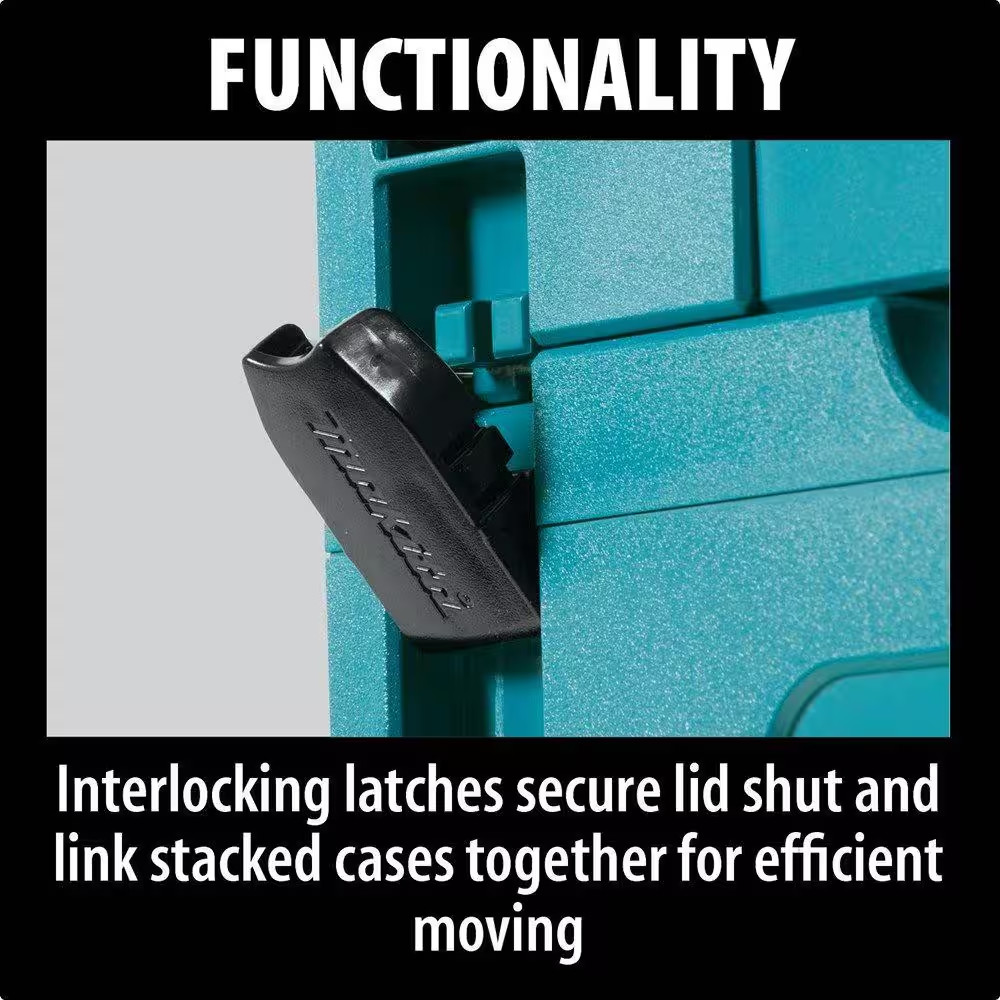 15.5 In. Large Interlocking Tool Box