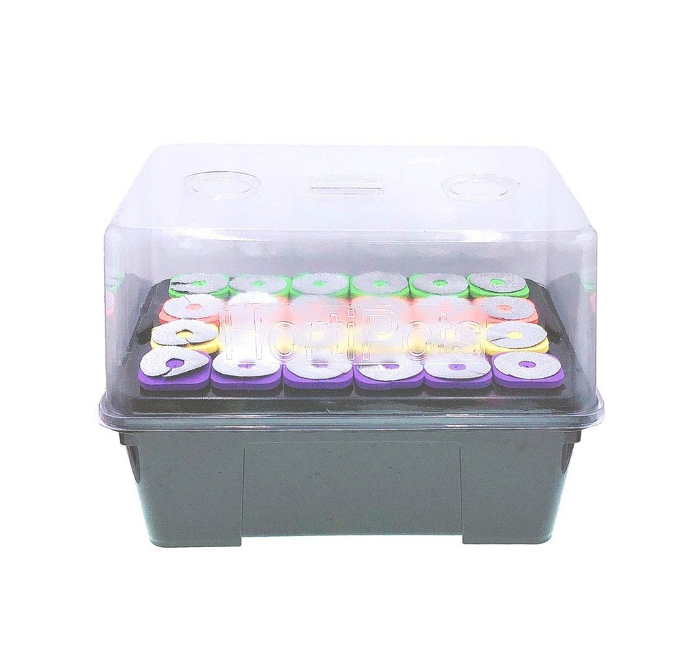 DWC Cloner Rooting Recirculating System 24 Site Cutting Clone and Seeding Roo...