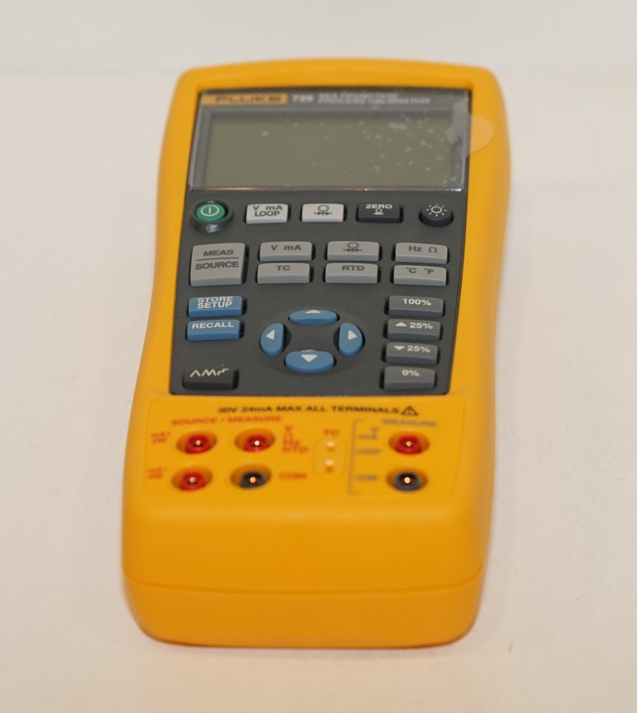 FLUKE 725 MULTIFUNCTION PROCESS LOOP MA VOLT MV CALIBRATOR NEW 19