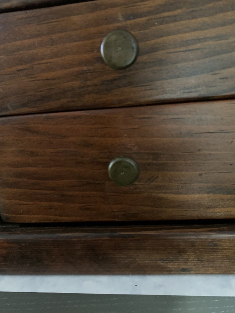 HAND MADE WOOD FLY TYERS CHEST